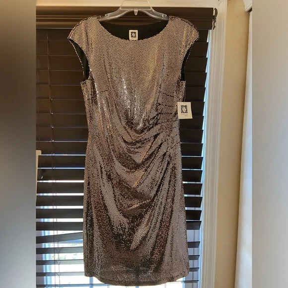 Anne Klein | Dresses | Nwt Anne Klein Gold Cocktail Dress | Poshmark Anne Klein | Dresses | Nwt Anne Klein Gold Cocktail Dress | Poshmark